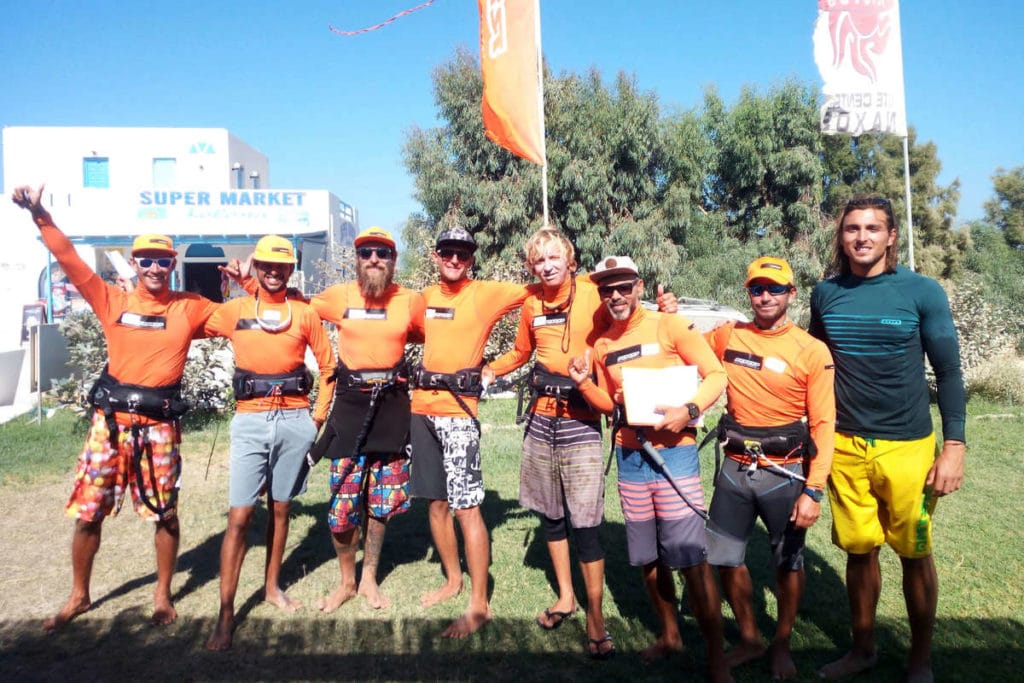 flisvos kitesurf team naxos mikri vigla