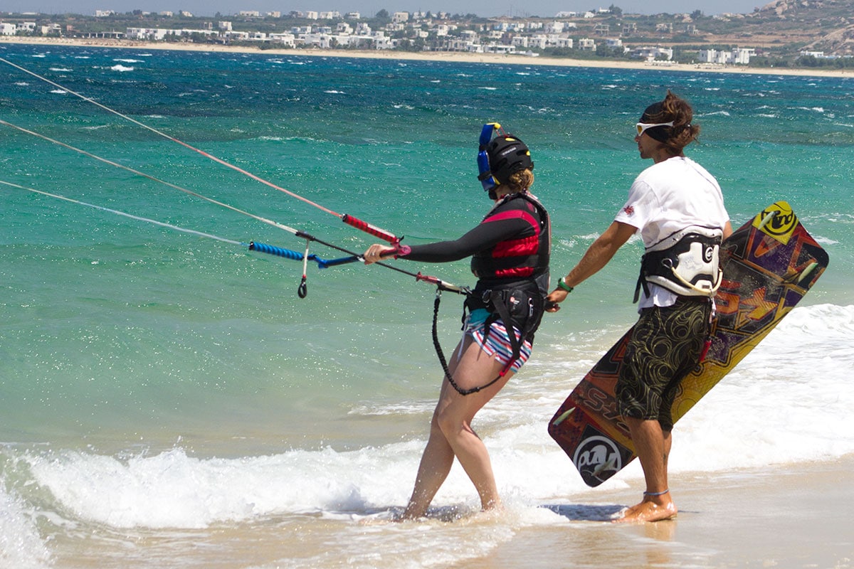 kite course group offer flisvos naxos